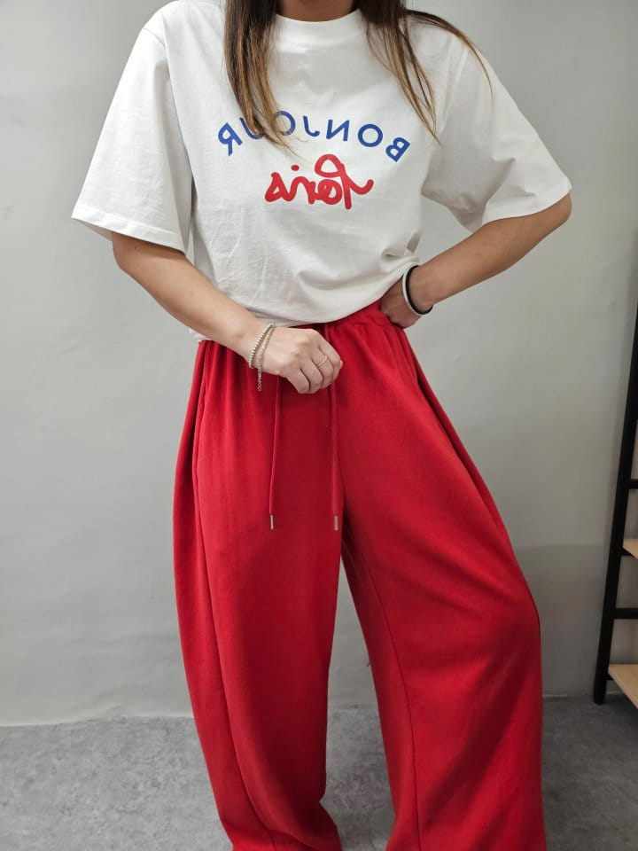 Gram - Korean Women Fashion - #shopsmall - Point Wrinkle Pants - 6