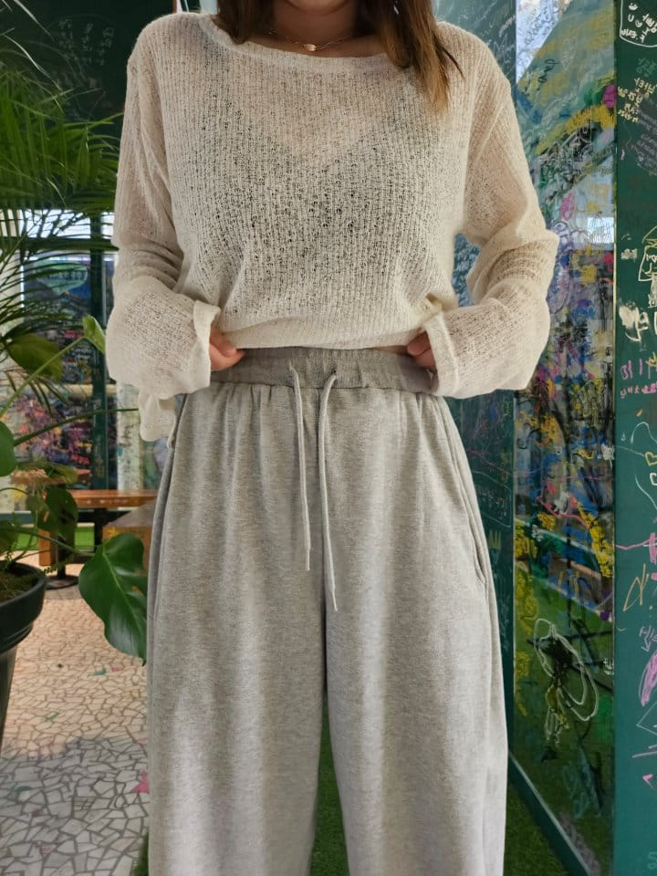 Gram - Korean Women Fashion - #thelittlethings - Point Wrinkle Pants - 8