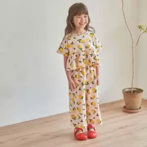 Green Tomato - Korean Children Fashion - #childrensboutique - Lemon Pants