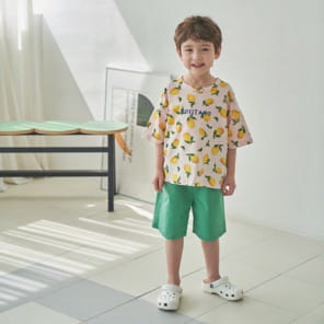 Green Tomato - Korean Children Fashion - #fashionkids - C Span Shorts