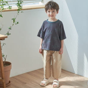 Green Tomato - Korean Children Fashion - #kidsstore - C Span Wrinkle Pants