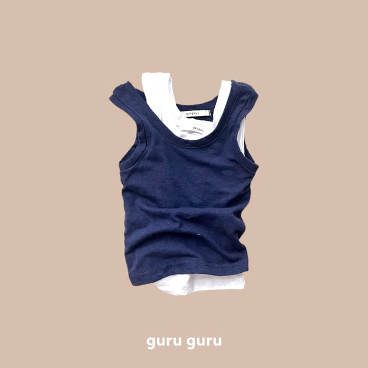 Guru Guru - Korean Baby Fashion - #babyboutique - Tank Sleeveless Tee - 5