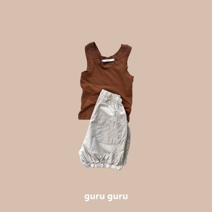 Guru Guru - Korean Baby Fashion - #babyboutique - Tank Sleeveless Tee - 6