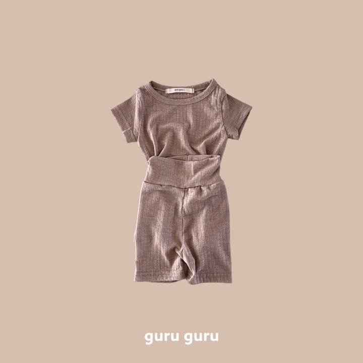 Guru Guru - Korean Baby Fashion - #babylifestyle - Refrigerator Top Bottom Set - 6