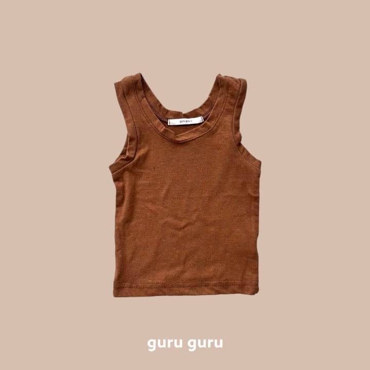 Guru Guru - Korean Baby Fashion - #onlinebabyboutique - Tank Sleeveless Tee - 3