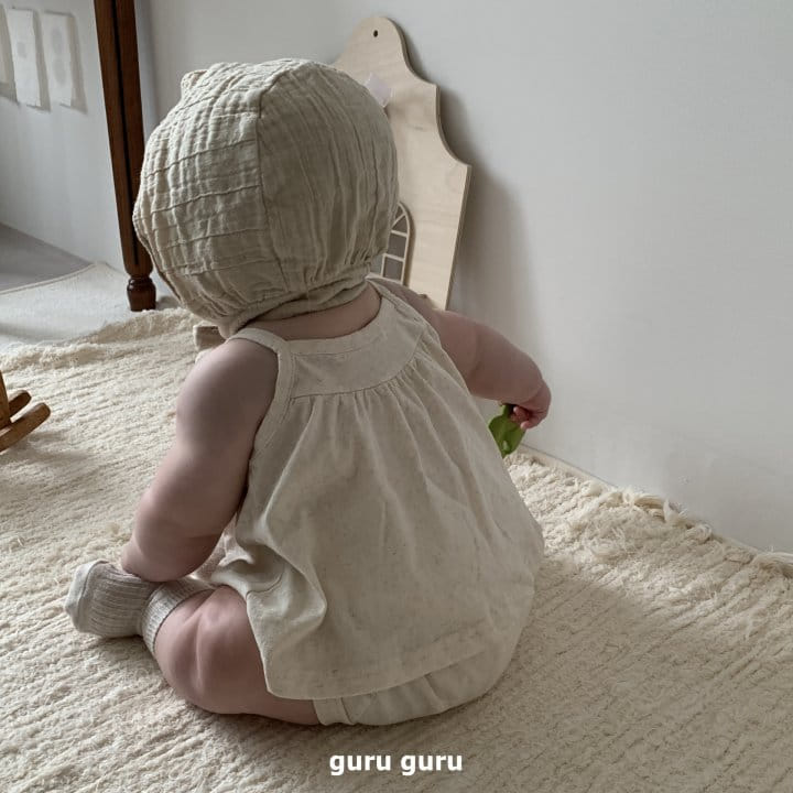 Guru Guru - Korean Baby Fashion - #onlinebabyboutique - Single Bloomers Top Bottom Set - 11