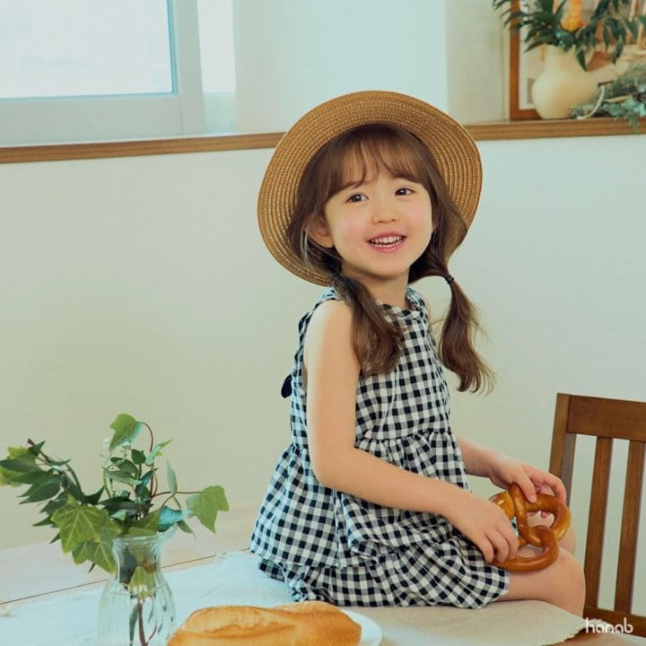 Hanab - Korean Children Fashion - #magicofchildhood - Cool Check Top Bottom Set - 8