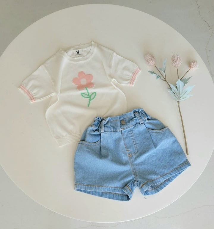 Hanacoco - Korean Children Fashion - #childofig - Wrinkle Denim Pants - 2