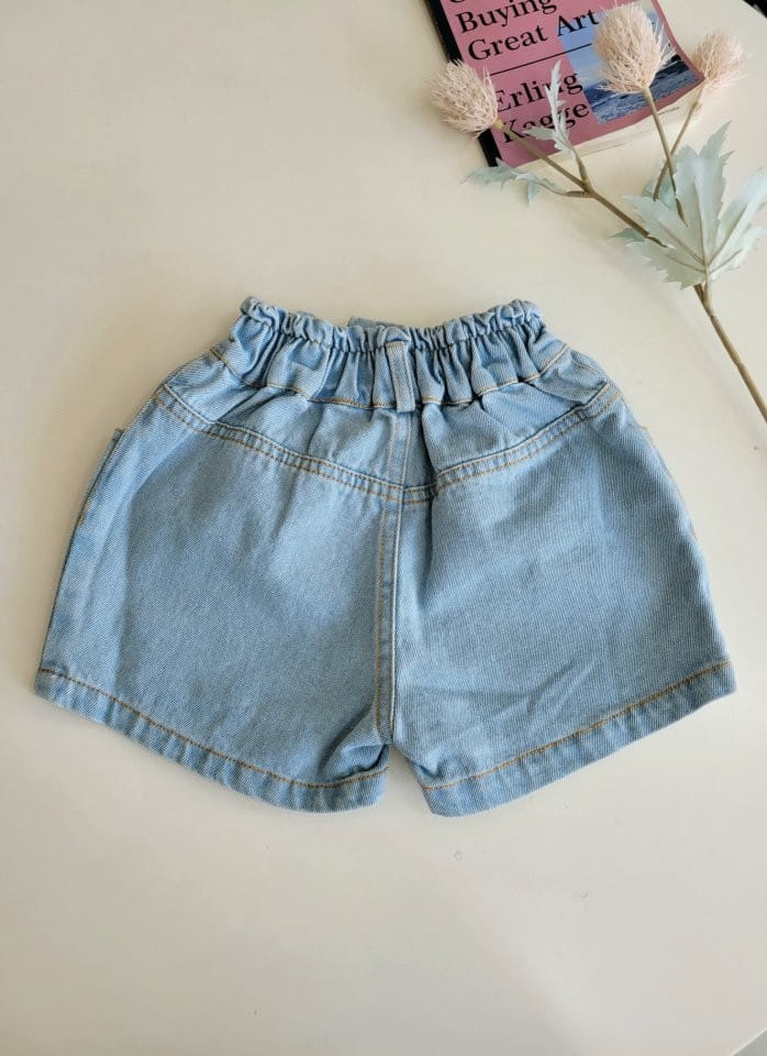 Hanacoco - Korean Children Fashion - #childrensboutique - Wrinkle Denim Pants - 4