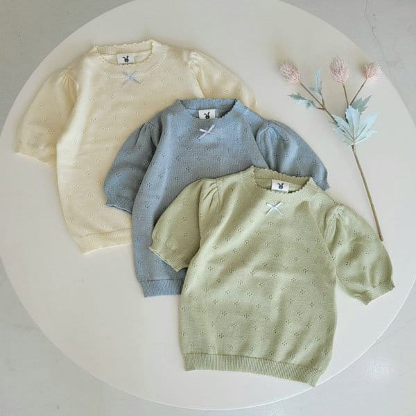 Hanacoco - Korean Children Fashion - #fashionkids - Petite Ribbon Knit