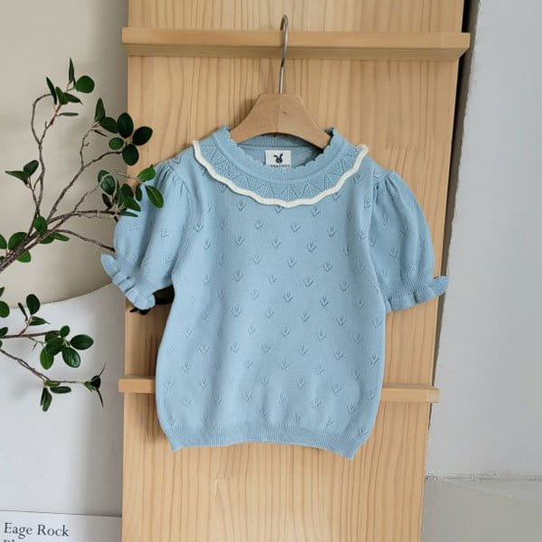 Hanacoco - Korean Children Fashion - #kidsstore - Rose Fril Knit