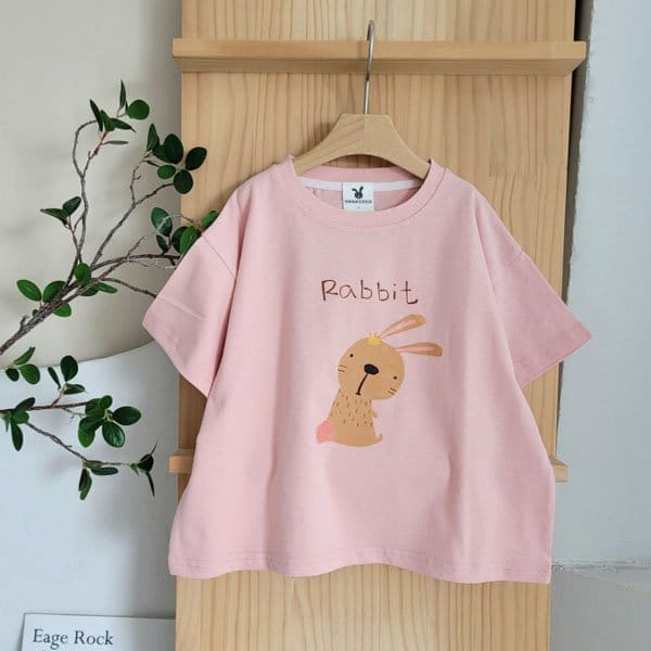 Hanacoco - Korean Children Fashion - #kidzfashiontrend - Rabbit Tee