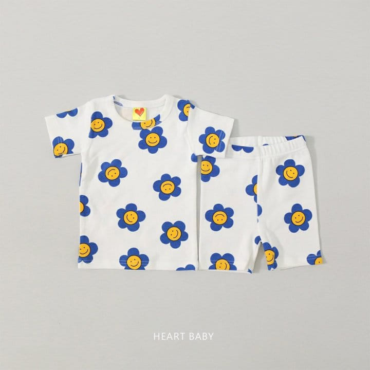 Heart Baby - Korean Children Fashion - #childofig - Daisy Short Sleeve Easy Wear - 5