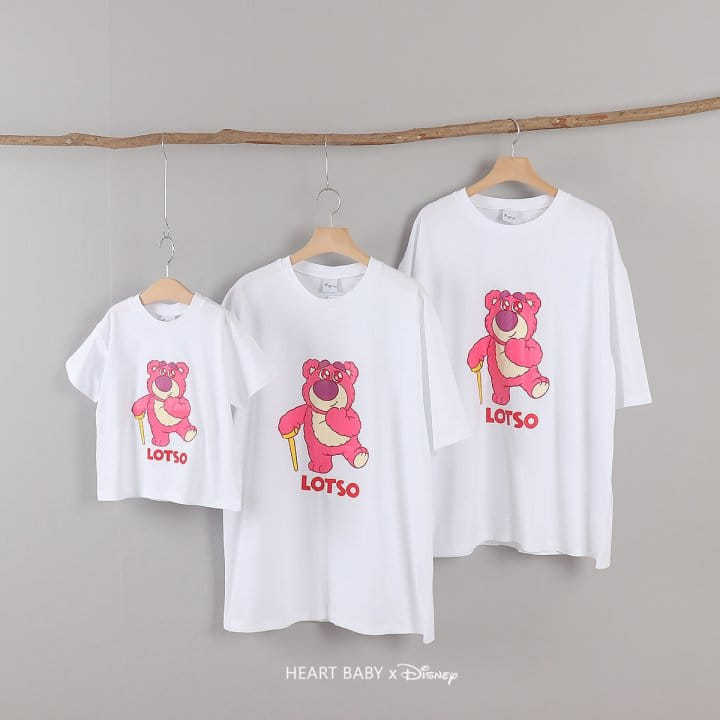 Heart Baby - Korean Children Fashion - #childofig - Adult L Bear Short Sleeve Tee - 2