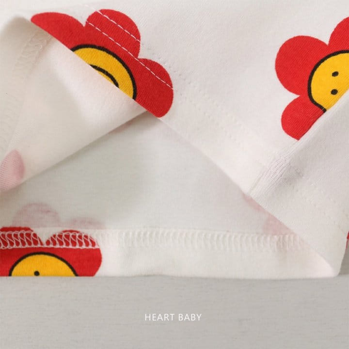 Heart Baby - Korean Children Fashion - #discoveringself - Daisy Short Sleeve Easy Wear - 9