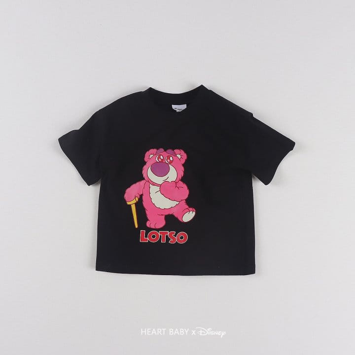 Heart Baby - Korean Children Fashion - #kidsstore - L Bear Short Sleeve Tee - 10