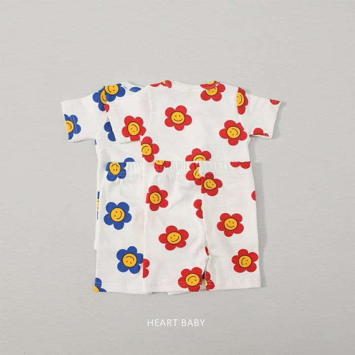 Heart Baby - Korean Children Fashion - #minifashionista - Daisy Short Sleeve Easy Wear - 3