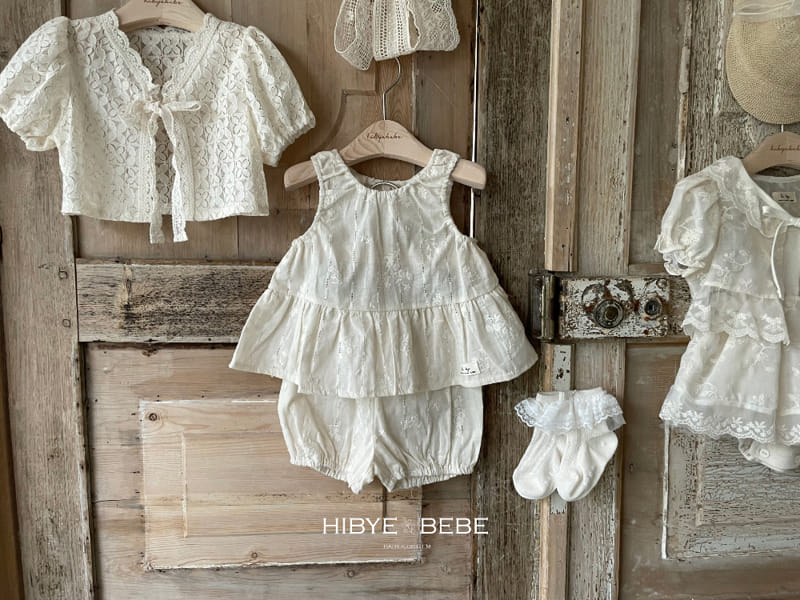 Hi Byebebe - Korean Baby Fashion - #babyboutiqueclothing - Anna Lace Top Bottom Set - 5