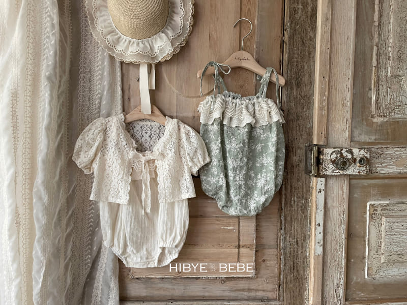 Hi Byebebe - Korean Baby Fashion - #babyclothing - Sol Sol Lace Sleeveless Body Suit - 3