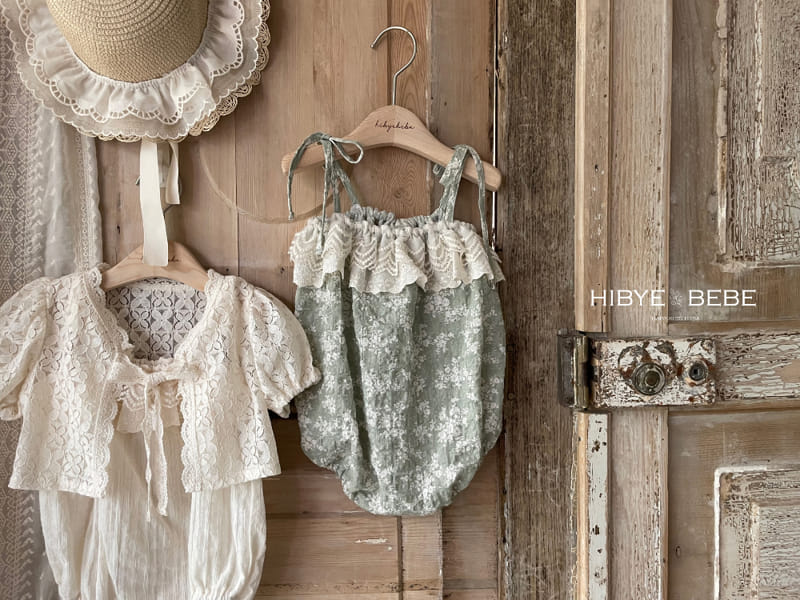 Hi Byebebe - Korean Baby Fashion - #babyclothing - Sol Sol Lace Sleeveless Body Suit - 4