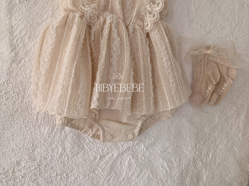 Hi Byebebe - Korean Baby Fashion - #babyfashion - Bibi Lace Body Suit - 3