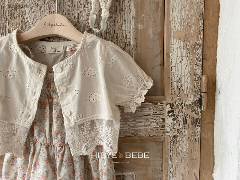 Hi Byebebe - Korean Baby Fashion - #babyfever - Flower Embroidery Bolero  - 3