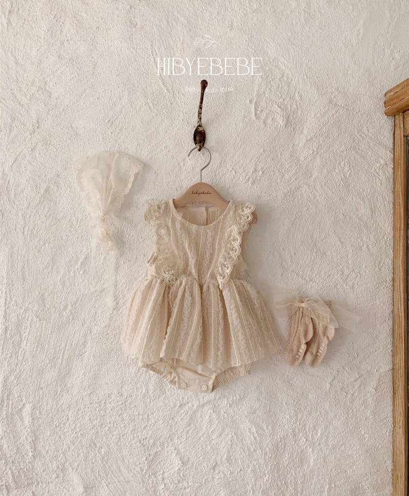 Hi Byebebe - Korean Baby Fashion - #babyfashion - Bibi Lace Body Suit - 4