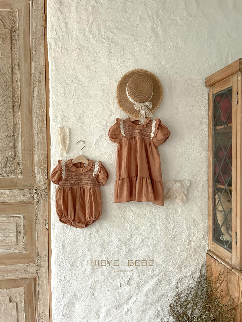 Hi Byebebe - Korean Baby Fashion - #babyfever - Beni Smocking One-Piece