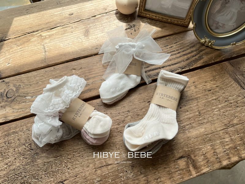 Hi Byebebe - Korean Baby Fashion - #babyoninstagram - Lace Socks Set - 2