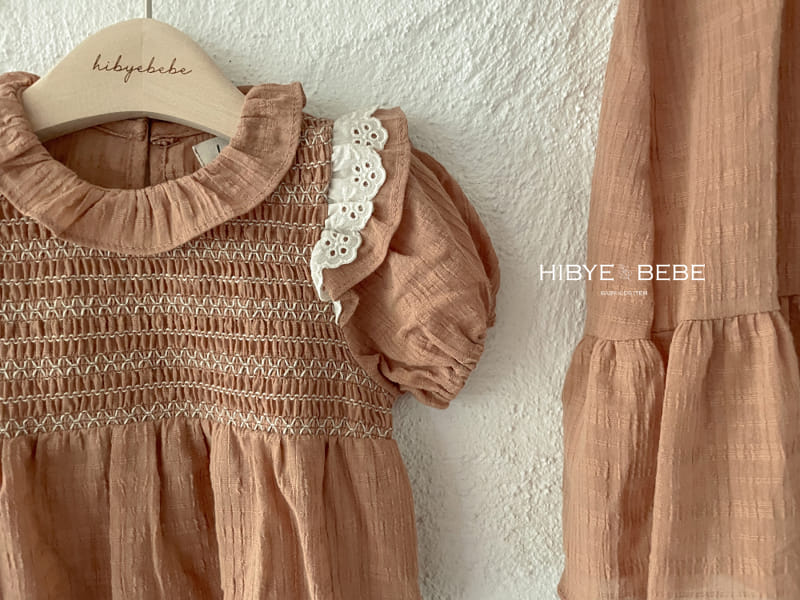 Hi Byebebe - Korean Baby Fashion - #babyoninstagram - Beni Smocking Body Suit - 5