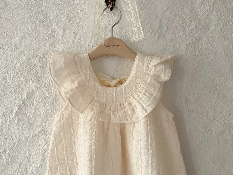 Hi Byebebe - Korean Baby Fashion - #babyoninstagram - Lico Ribbon One-Piece - 3