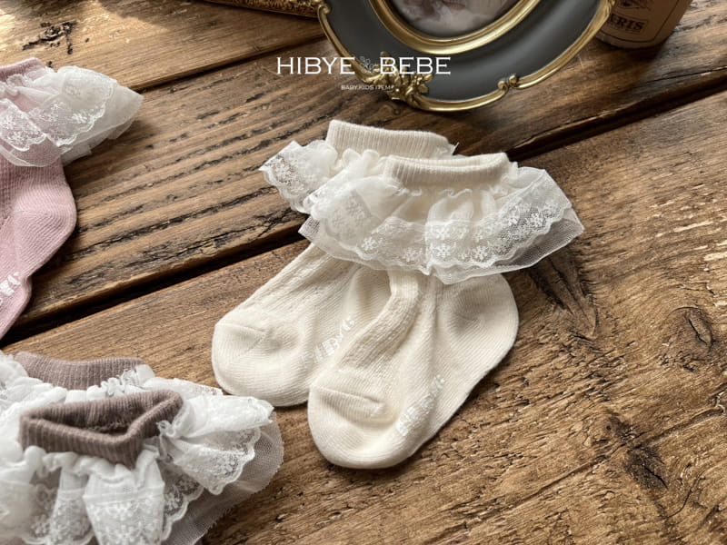 Hi Byebebe - Korean Baby Fashion - #babyootd - Lace Socks Set - 3