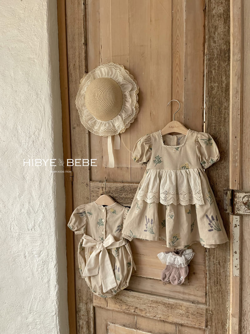 Hi Byebebe - Korean Baby Fashion - #babyootd - Summer Garden One-Piece - 6