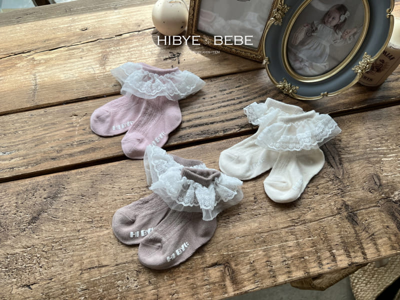 Hi Byebebe - Korean Baby Fashion - #babyootd - Lace Socks Set - 4