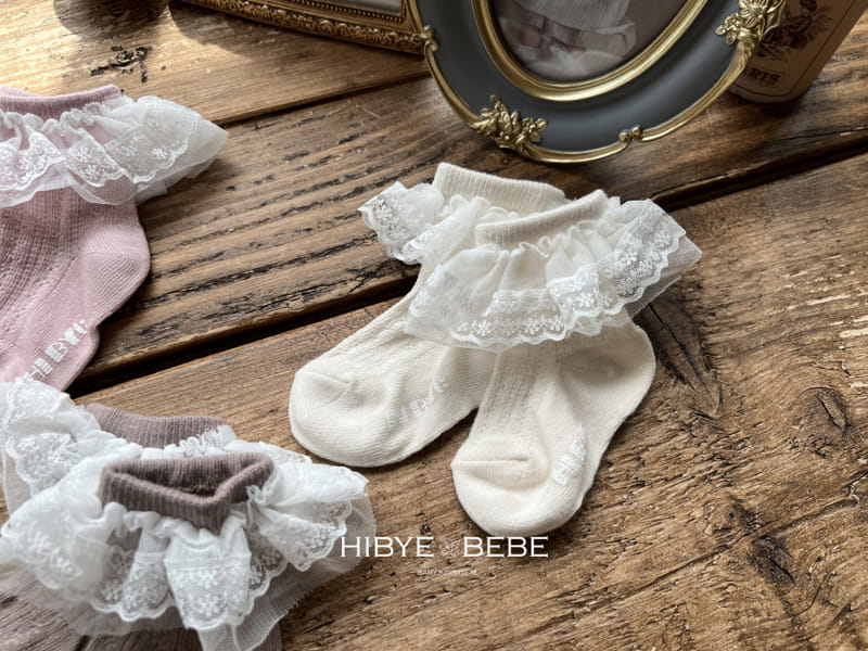 Hi Byebebe - Korean Baby Fashion - #babyoutfit - Lace Socks Set - 5