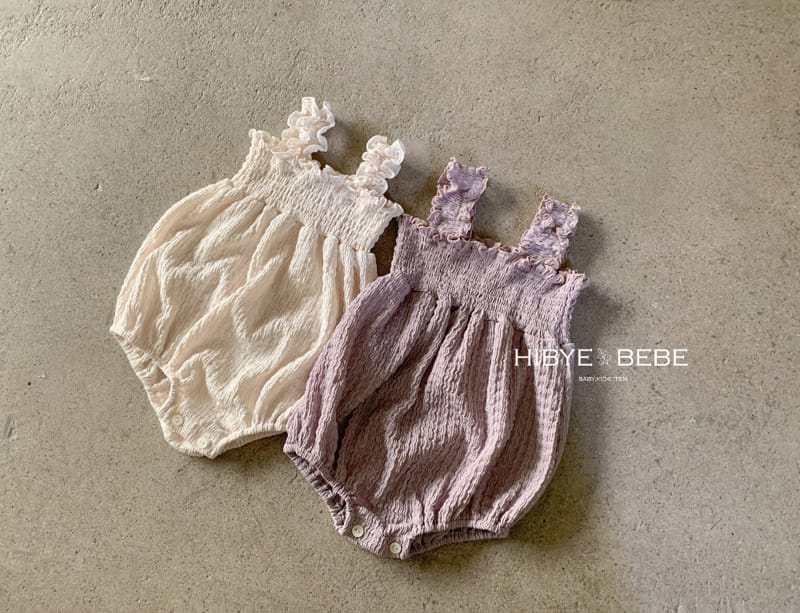 Hi Byebebe - Korean Baby Fashion - #babyoutfit - Linkle Smocking Body Suit - 6