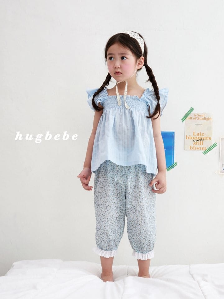 Hug Bebe - Korean Children Fashion - #Kfashion4kids - Small Flower Lace Cropped Shorts - 6