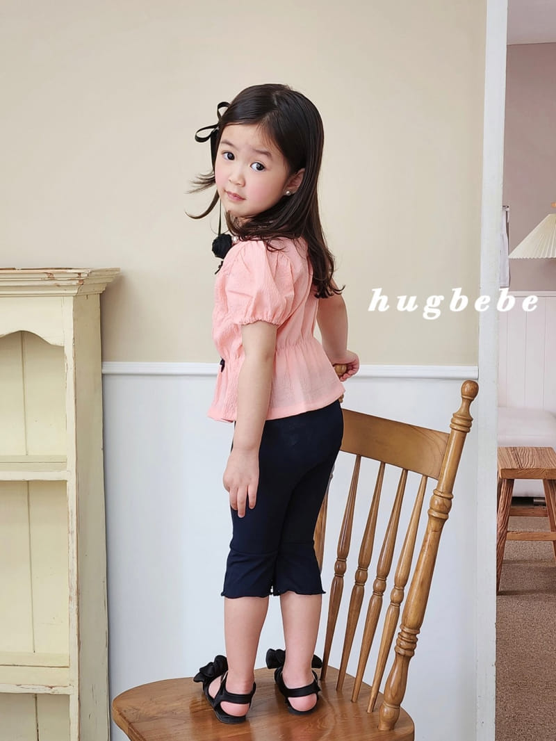 Hug Bebe - Korean Children Fashion - #Kfashion4kids - Mini Ribbon Puff Blouse - 5