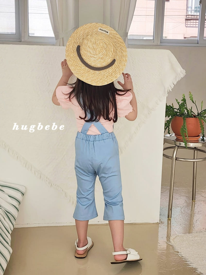 Hug Bebe - Korean Children Fashion - #kidzfashiontrend - Mini Ribbon Muzi Puff Tee - 4