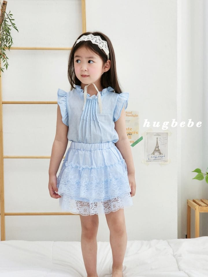 Hug Bebe - Korean Children Fashion - #childofig - Eyelt Kan Kan Skirt - 2