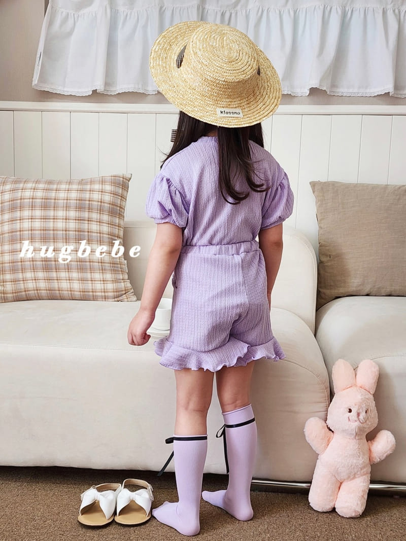 Hug Bebe - Korean Children Fashion - #childofig - Pink Berry Puff Tee - 3