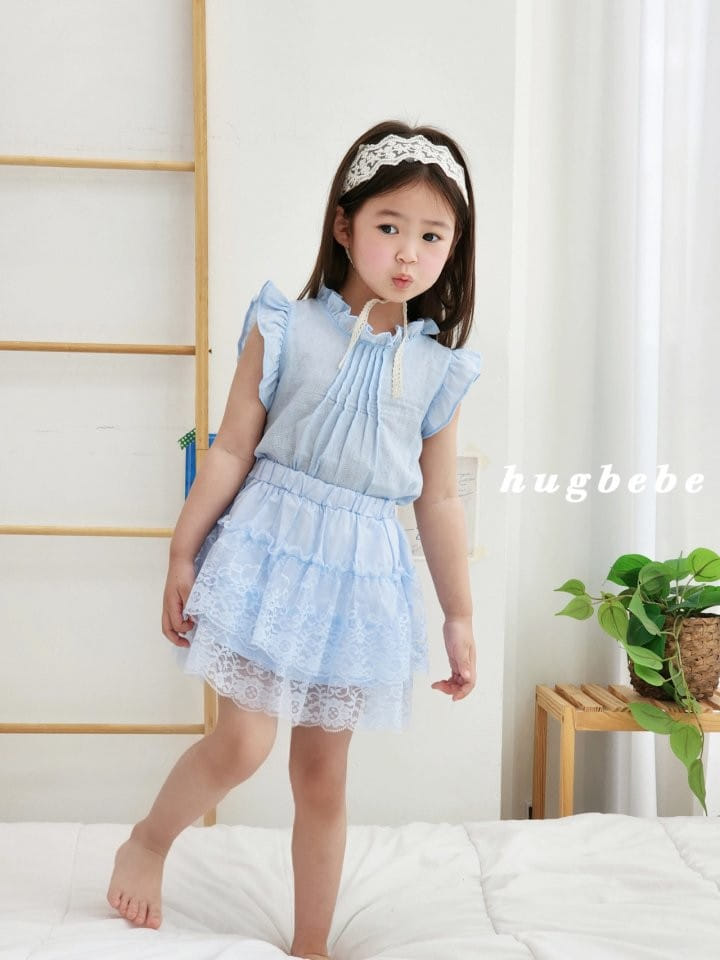 Hug Bebe - Korean Children Fashion - #childrensboutique - Eyelt Kan Kan Skirt - 4