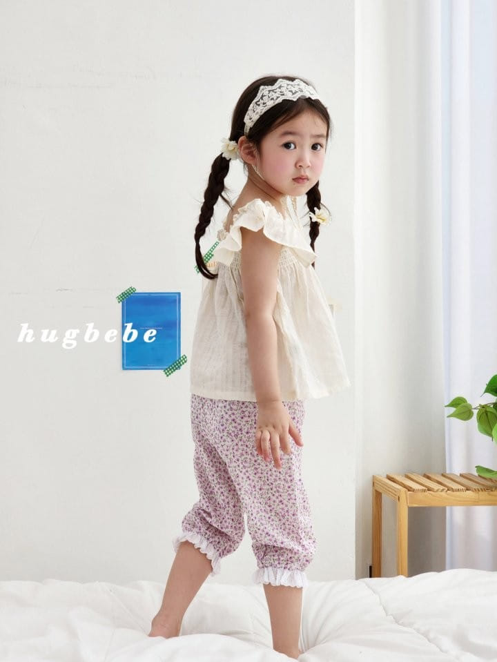 Hug Bebe - Korean Children Fashion - #designkidswear - Frill Wing L Blouse - 3