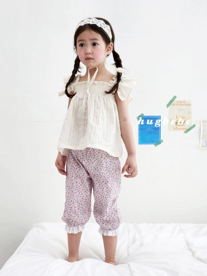 Hug Bebe - Korean Children Fashion - #designkidswear - Frill Wing L Blouse - 4