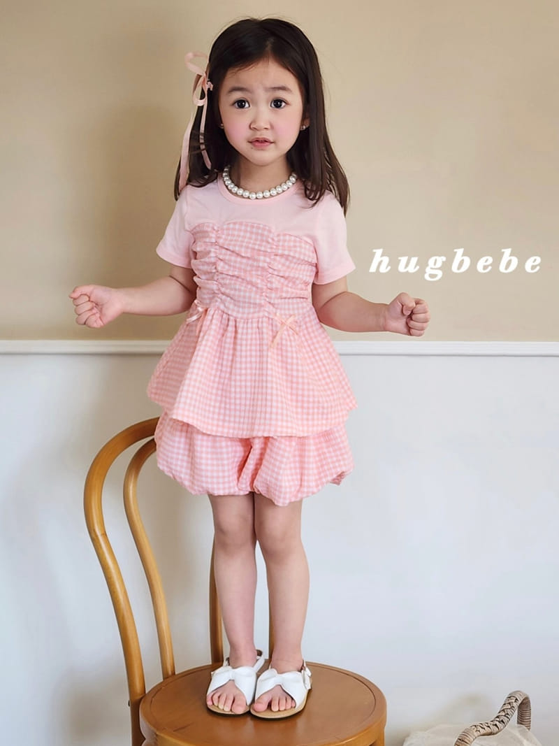 Hug Bebe - Korean Children Fashion - #discoveringself - Ribbon Check Pumpkin Pants - 5