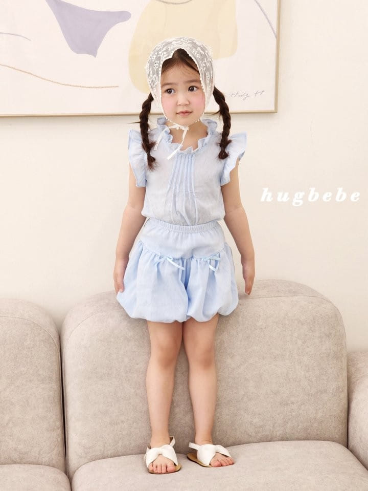 Hug Bebe - Korean Children Fashion - #fashionkids - Baby Doll Frill Blouse - 3