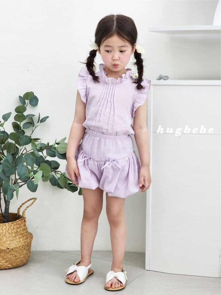 Hug Bebe - Korean Children Fashion - #kidsstore - Baby Doll Frill Blouse - 5