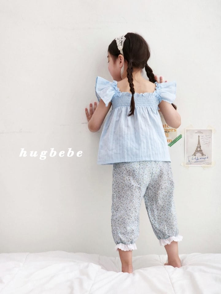 Hug Bebe - Korean Children Fashion - #kidzfashiontrend - Frill Wing L Blouse - 8