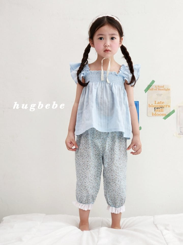 Hug Bebe - Korean Children Fashion - #kidzfashiontrend - Small Flower Lace Cropped Shorts - 5