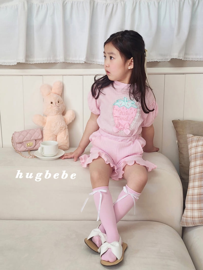 Hug Bebe - Korean Children Fashion - #kidzfashiontrend - Frill Shorts